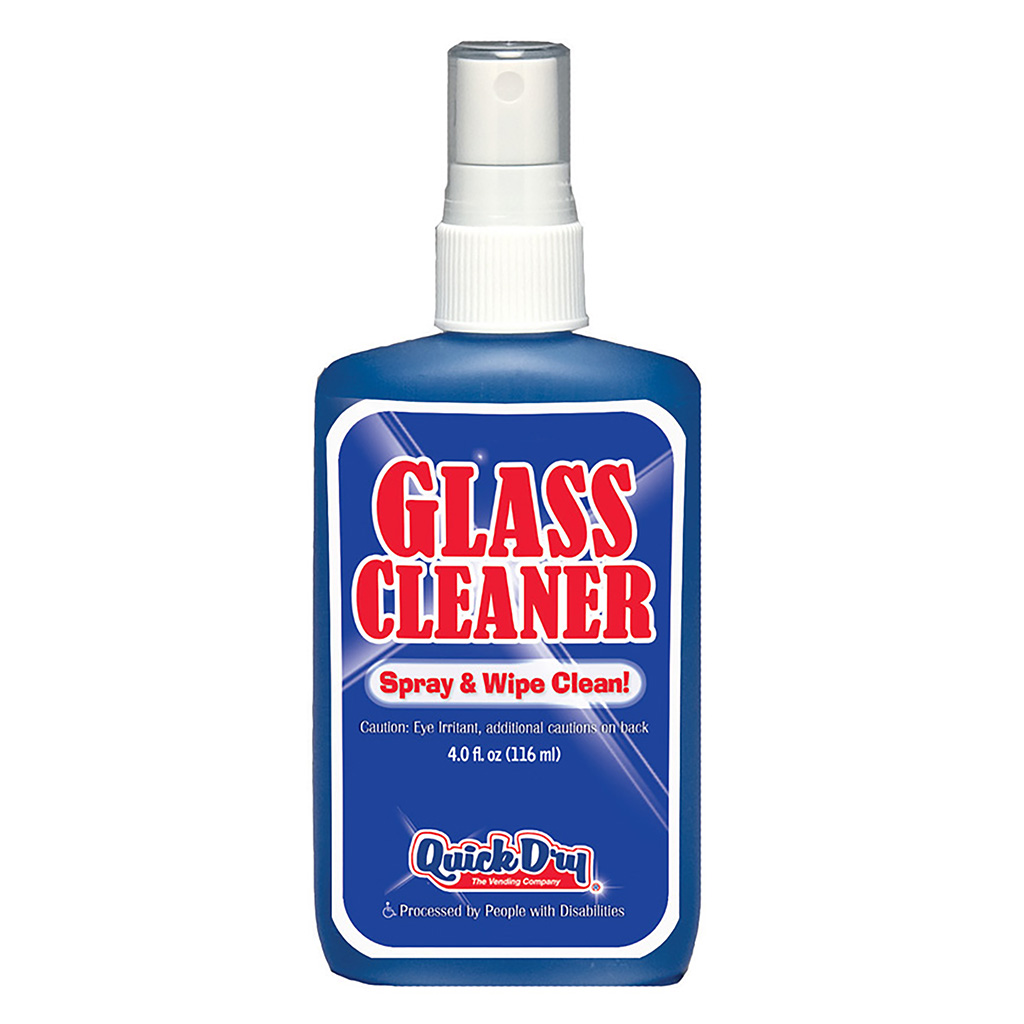 Quick Dry Glass Cleaner 4 Ounce - 24 Case