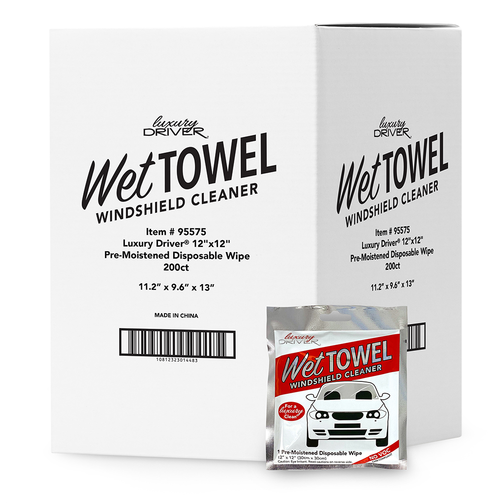 Luxury Driver Wet Towel 200 Piece