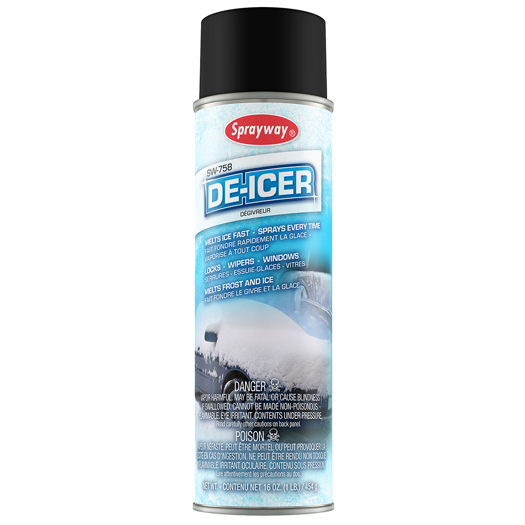 Sprayway De-icer 16 Ounce - 12 Per Case