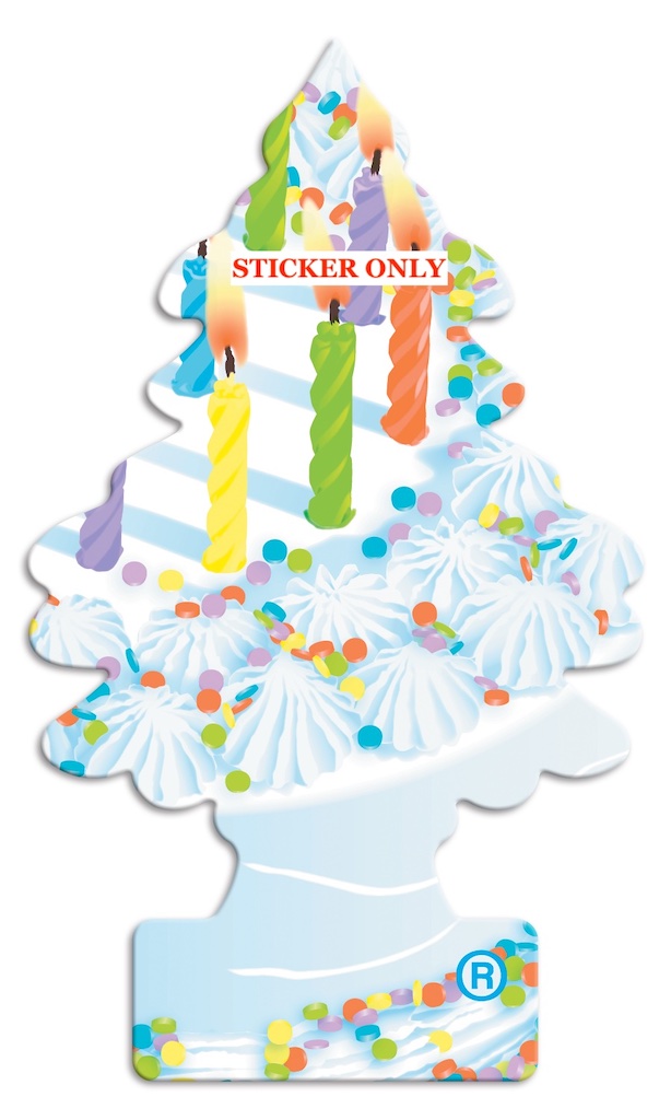 Little Tree Decal Celebrate - Sticker Only