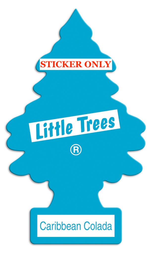 Little Tree Decal Caribbean Colada - Sticker Only