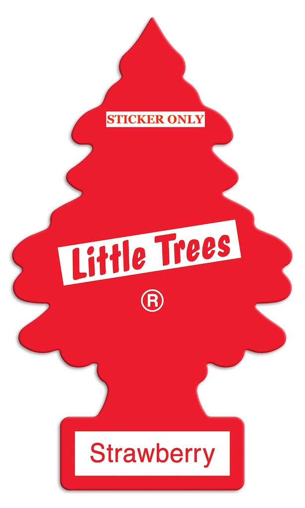 Little Tree Decal Strawberry - Sticker Only
