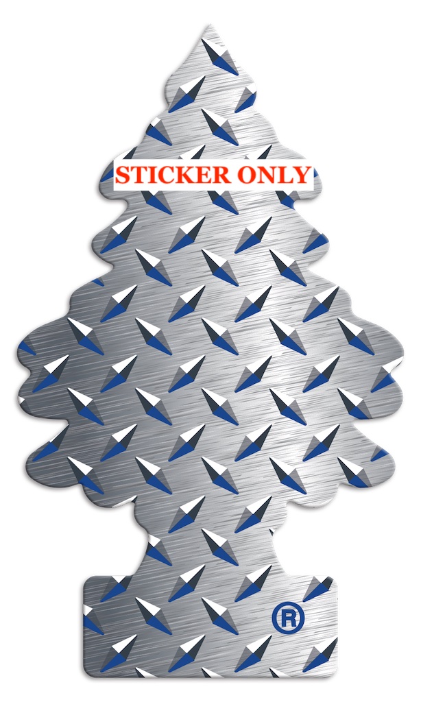 Little Tree Decal Pure Steel - Sticker Only