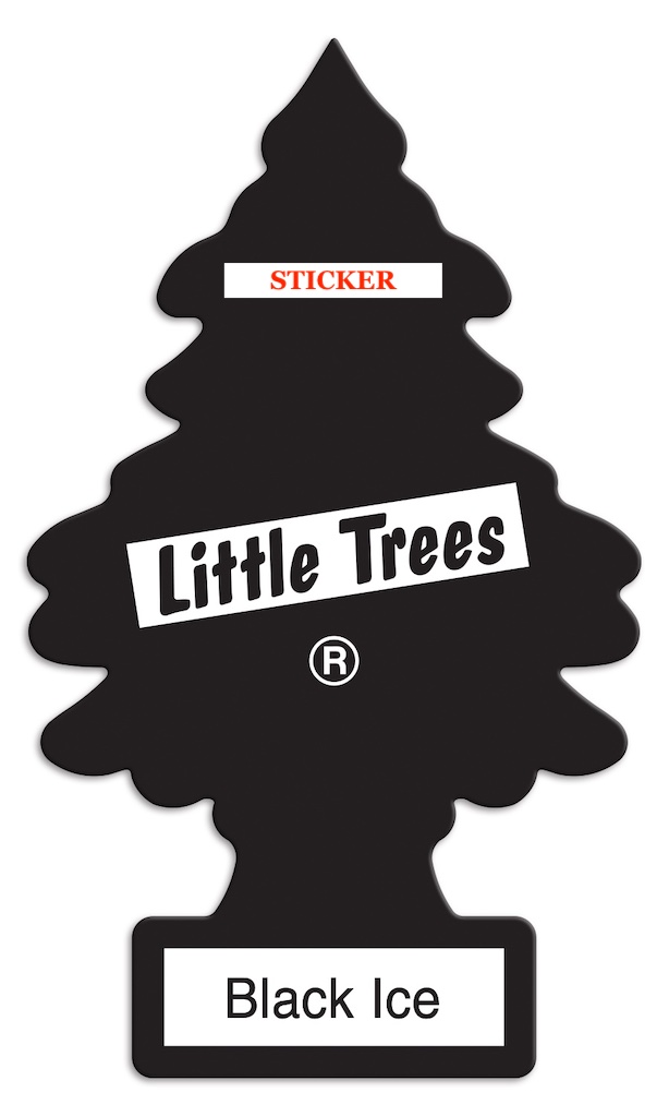Little Tree Decal Black Ice - Sticker Only
