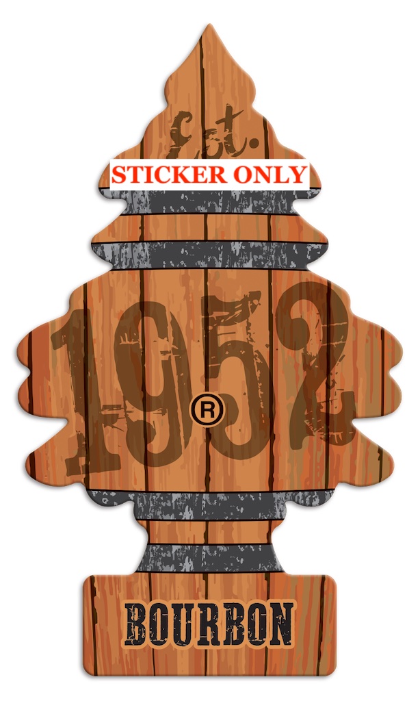 Little Tree Decal Bourbon - Sticker Only