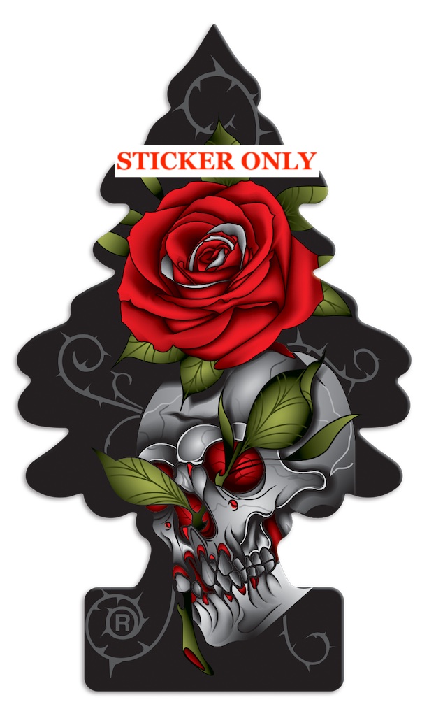 Little Tree Decal Rose Thorn - Sticker Only