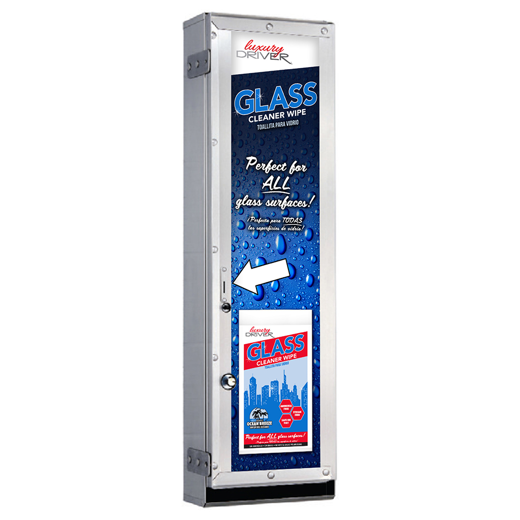Luxury Driver Single Column Decal - Glass Cleaner