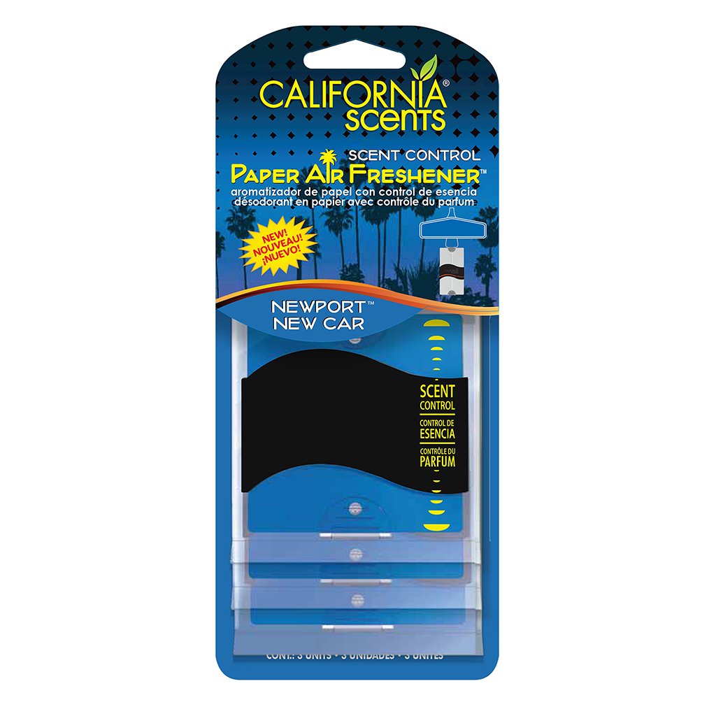 Ca Scents Paper 3Pk- Newport New Car