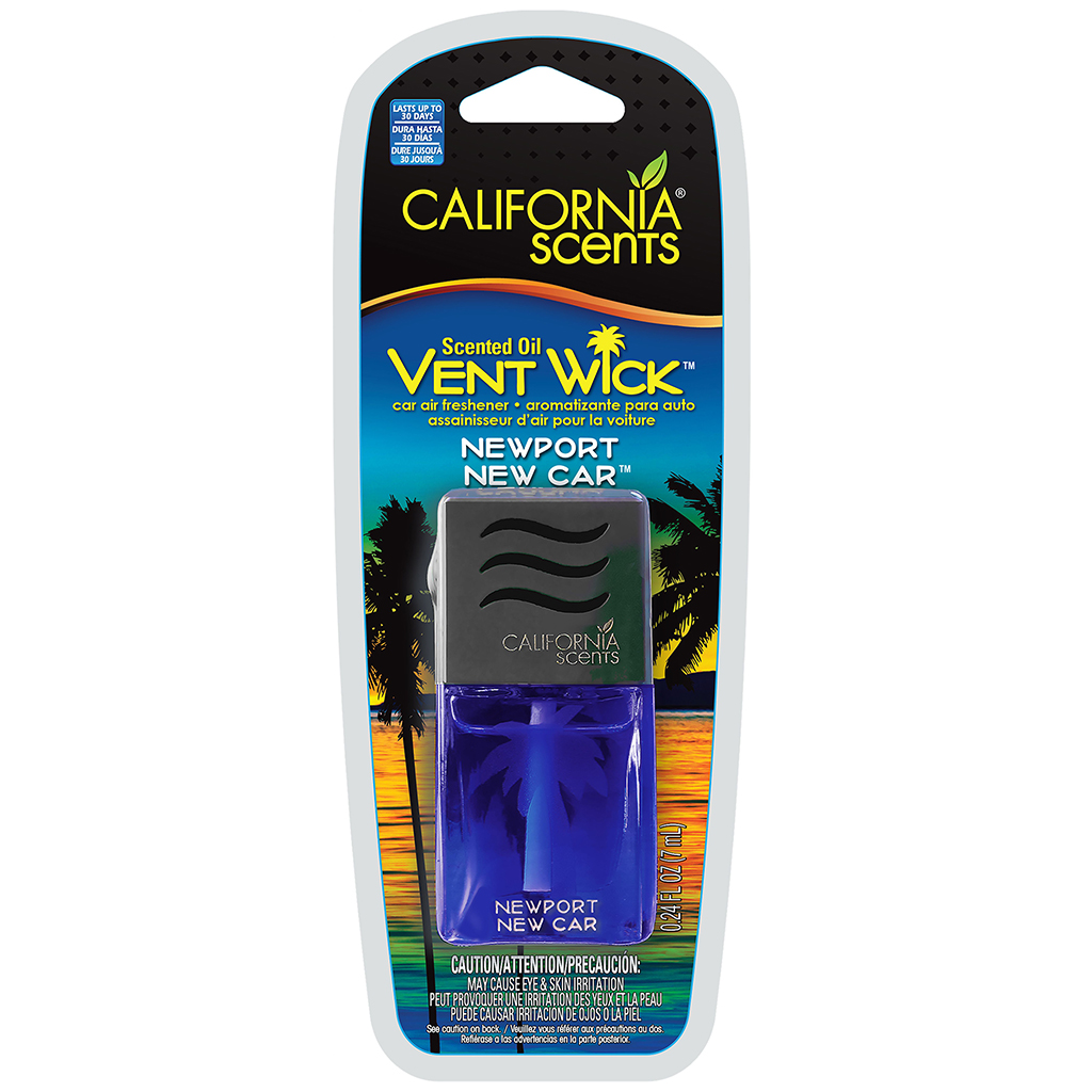 California Scents Oil Wick Newport New Car