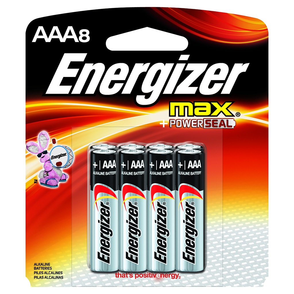 Energizer Max Aaa Battery 8 Pack