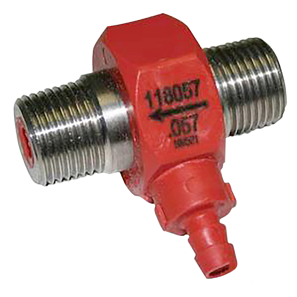 Hydraflex .057 Chemical Injector - Red