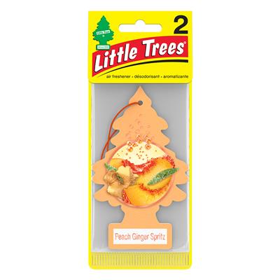 Little Tree Air Freshener 2 Pack - Peach Ginger Spritz