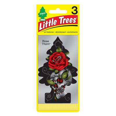 Little Tree Air Freshener 3 Pack - Rose Thorn