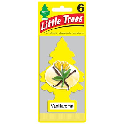 Little Tree Air Freshener 6 Pack - Vanillaroma