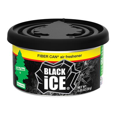 Little Tree Fiber Can Air Freshener- Black Ice