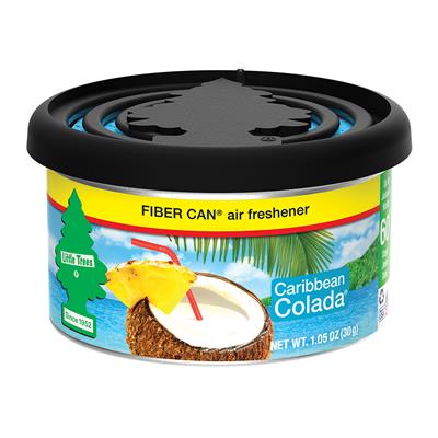 Little Tree Fiber Can Air Freshener- Caribbean Colada