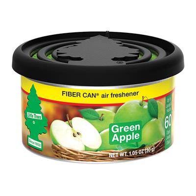 Little Tree Fiber Can Air Freshener- Green Apple