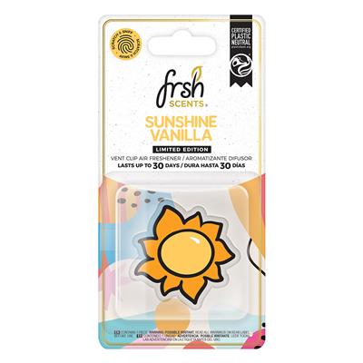 FRSH Sun Inflatable 3D Vent Clip - Sunshine Vanilla