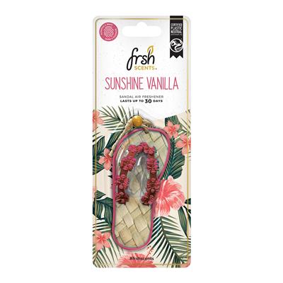 FRSH Sandal Hanging Air Freshener - Sunshine Vanilla