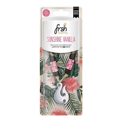FRSH Fishhook Necklace Hanging Air Freshener - Sunshine Vanilla