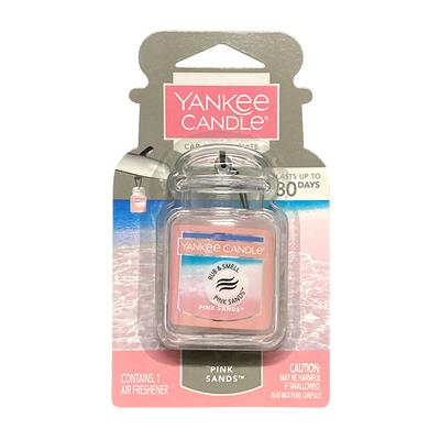 Yankee Candle Car Jar Ultimate Air Freshener, Pink Sands