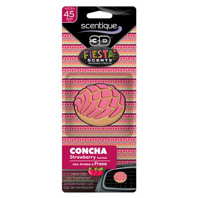 Scentique 3D Concha Air Freshener - Strawberry