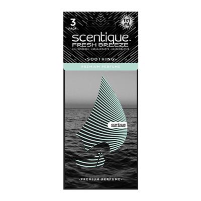 Scentique Fresh Breeze Life Paper Air Freshener 3 Pack - Soothing