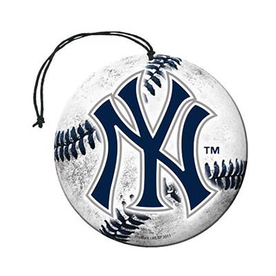 Sports Team Paper Air Freshener 3 Pack - New York Yankees