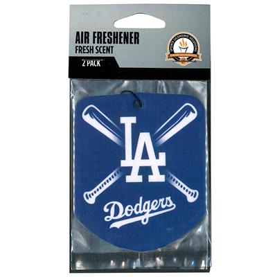 Sports Team Paper Air Freshener 2 Pack - Los Angeles Dodgers