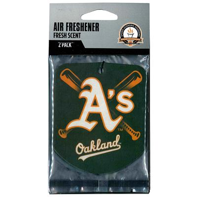 Sports Team Paper Air Freshener 2 Pack - Oakland A's