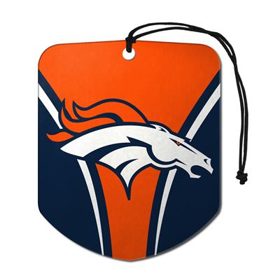 Sports Team Paper Air Freshener 2 Pack - Denver Broncos