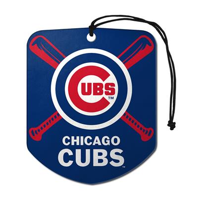 Sports Team Paper Air Freshener 2 Pack - Chicago Cubs