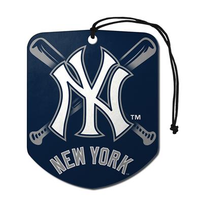 Sports Team Paper Air Freshener 2 Pack - New York Yankees