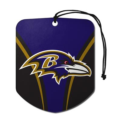 Sports Team Paper Air Freshener 2 Pack - Baltimore Ravens