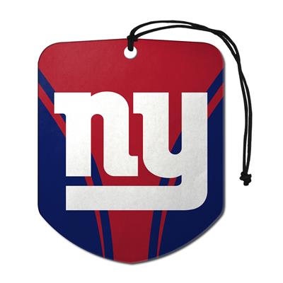 Sports Team Paper Air Freshener 2 Pack - New York Giants