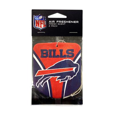 Sports Team Paper Air Freshener 2 Pack - Buffalo Bills