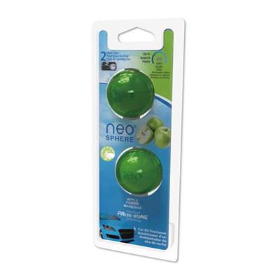 Neo Sphere Vent Clip Air Freshener 2 Pack- Apple