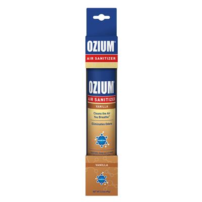 Ozium Air Sanitizer Spray 3.5 Ounce - Vanilla