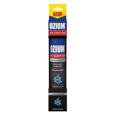 Ozium Air Sanitizer Spray 3.5 Ounce - Carbon Black