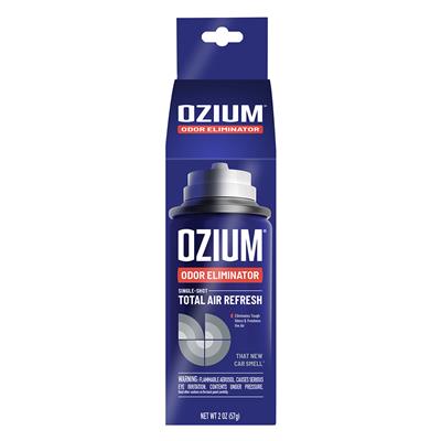 Ozium Total Air Refresh Odor Eliminator 2 Ounce - New Car