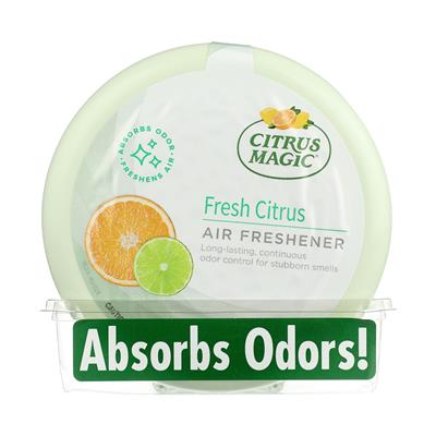Citrus Magic Solid Air Freshener 8 Ounce 6 pc Display - Fresh Citrus