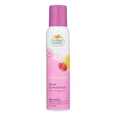 Citrus Magic Odor Eliminating Fragrance Spray 3 Ounce - Lemon Raspberry