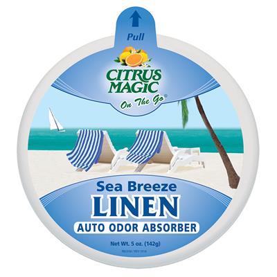 Citrus Magic On The Go Solid Air Freshener 5 Ounce - Linen