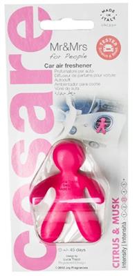 Mr & Mrs Cesare 3D Air Freshener - Citrus & Musk