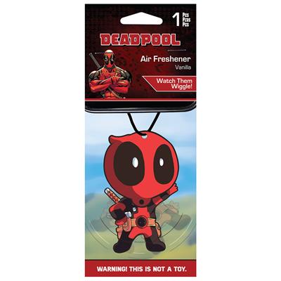 Wiggler Air Freshener - Marvel Deadpool