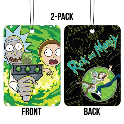 Warner Bros Rick & Morty - 2 Pack Paper Air Freshener