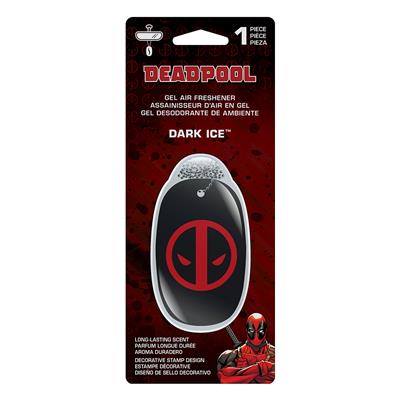 Marvel Deadpool Gel Air Freshener - Dark Ice