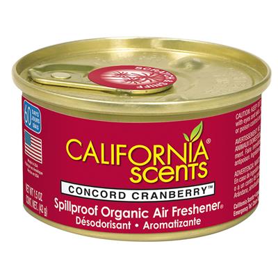 California Scents Can Air Freshener - Concord Cranberry