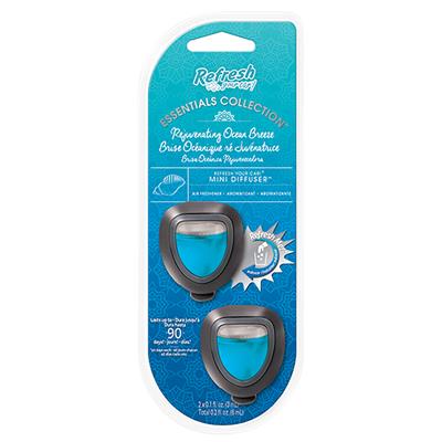 Refresh Mini Membrane Air Freshener 2 Pack - Ocean Breeze