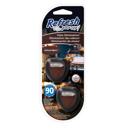 Refresh Mini Membrane Air Freshener 2 Pack - Refined Nights